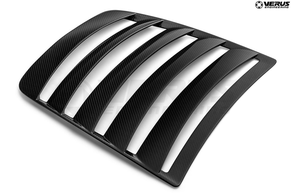 Verus Engineering Carbon Hood Louver Kit - Ford GT350