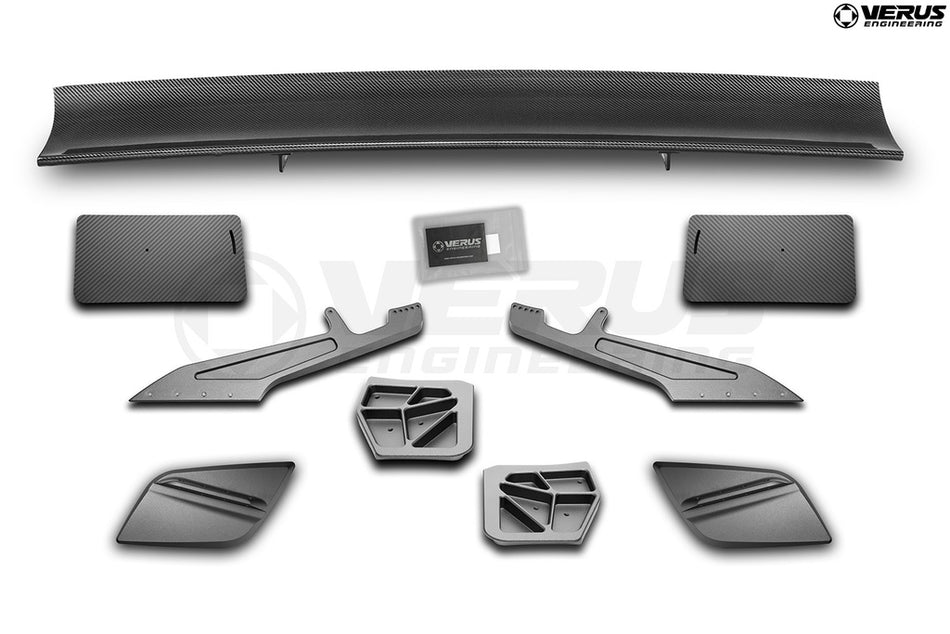 Verus Engineering Bottom Mount UCW Rear Wing Kit - Corvette Stingray (C8)