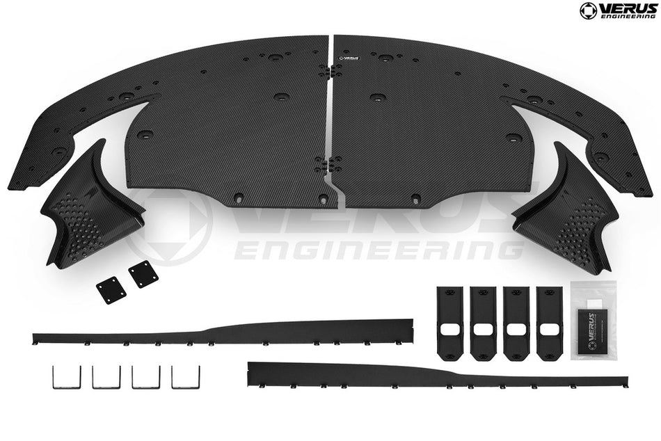 Verus High Downforce Front Splitter Kit - MK5 Toyota Supra