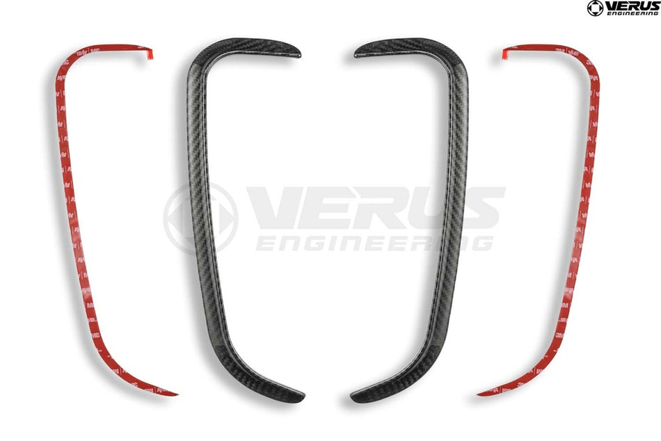 Verus Engineering Carbon Radiator Duct Gurney - Porsche 992 GT3
