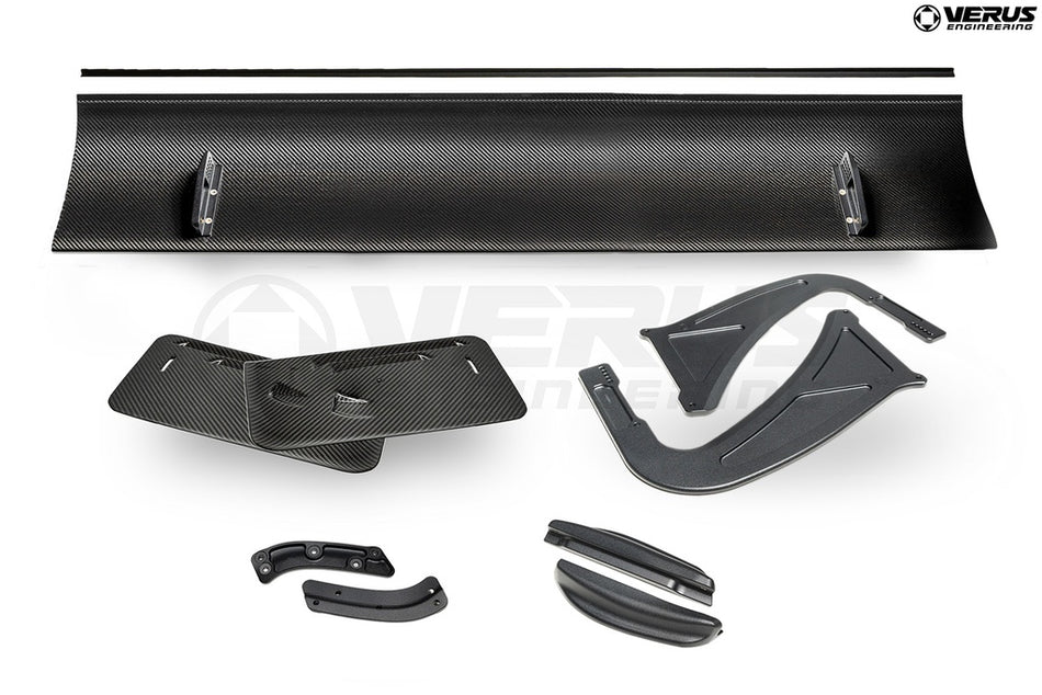 Verus V1X Swan Neck Rear Wing Kit - MK5 Toyota Supra
