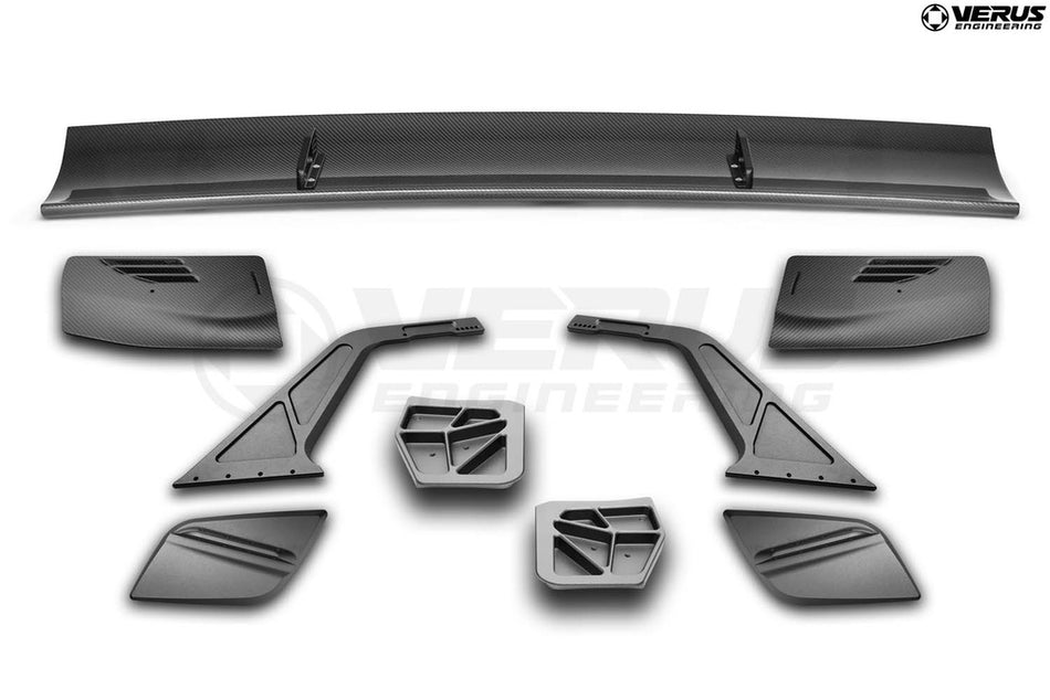 Verus Engineering Swan Neck UCW Rear Wing Kit - Corvette Stingray (C8)