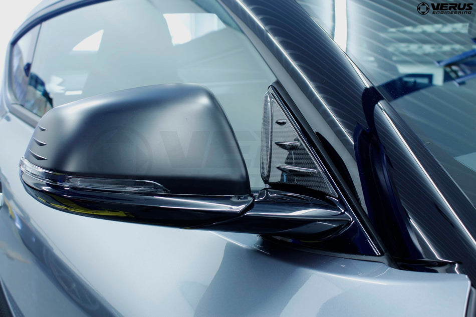 Verus Anti-Buffeting Wind Deflectors - MK5 Toyota Supra