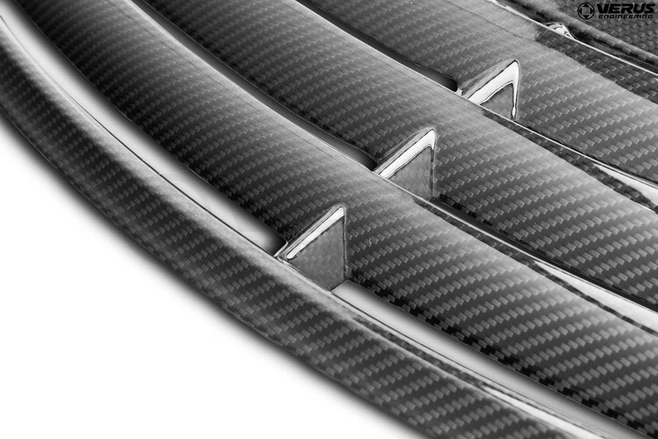 Verus Carbon Hood Louver Kit - Mk5 Toyota Supra