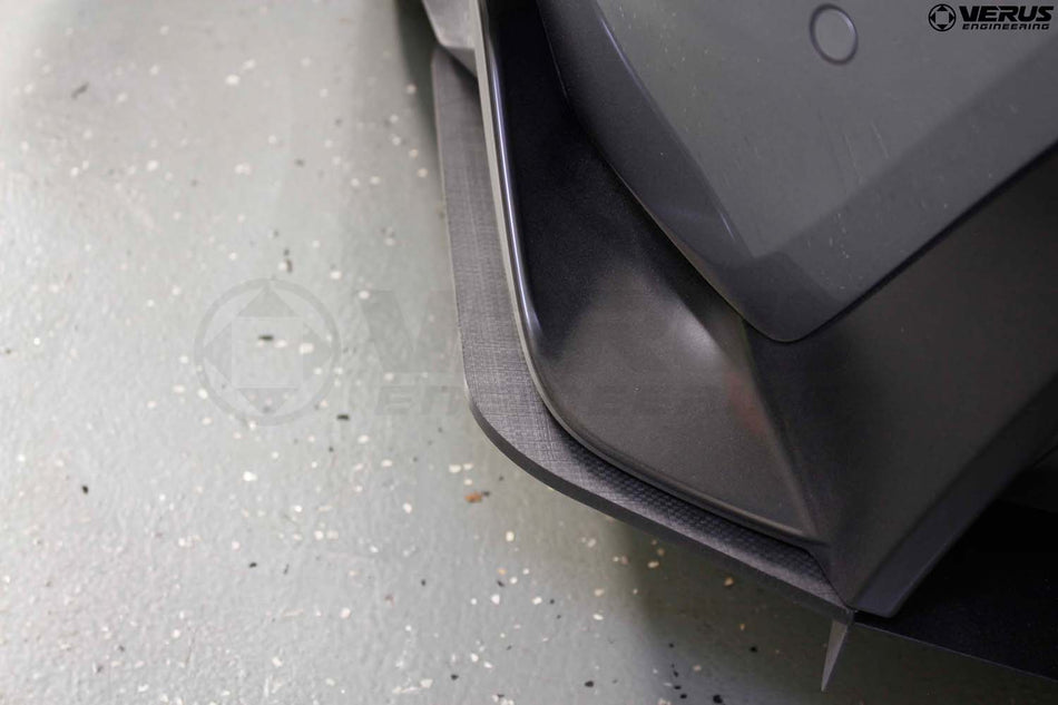 Verus Carbon Polyweave Rear Spat Kit - Mk5 Toyota Supra