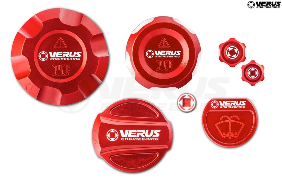 Verus Engine Bay Fluid Cap Kit - Mk5 Toyota Supra