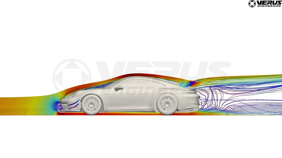 Verus Engineering Increased AOA Kit for OEM Wing- Porsche 992 GT3